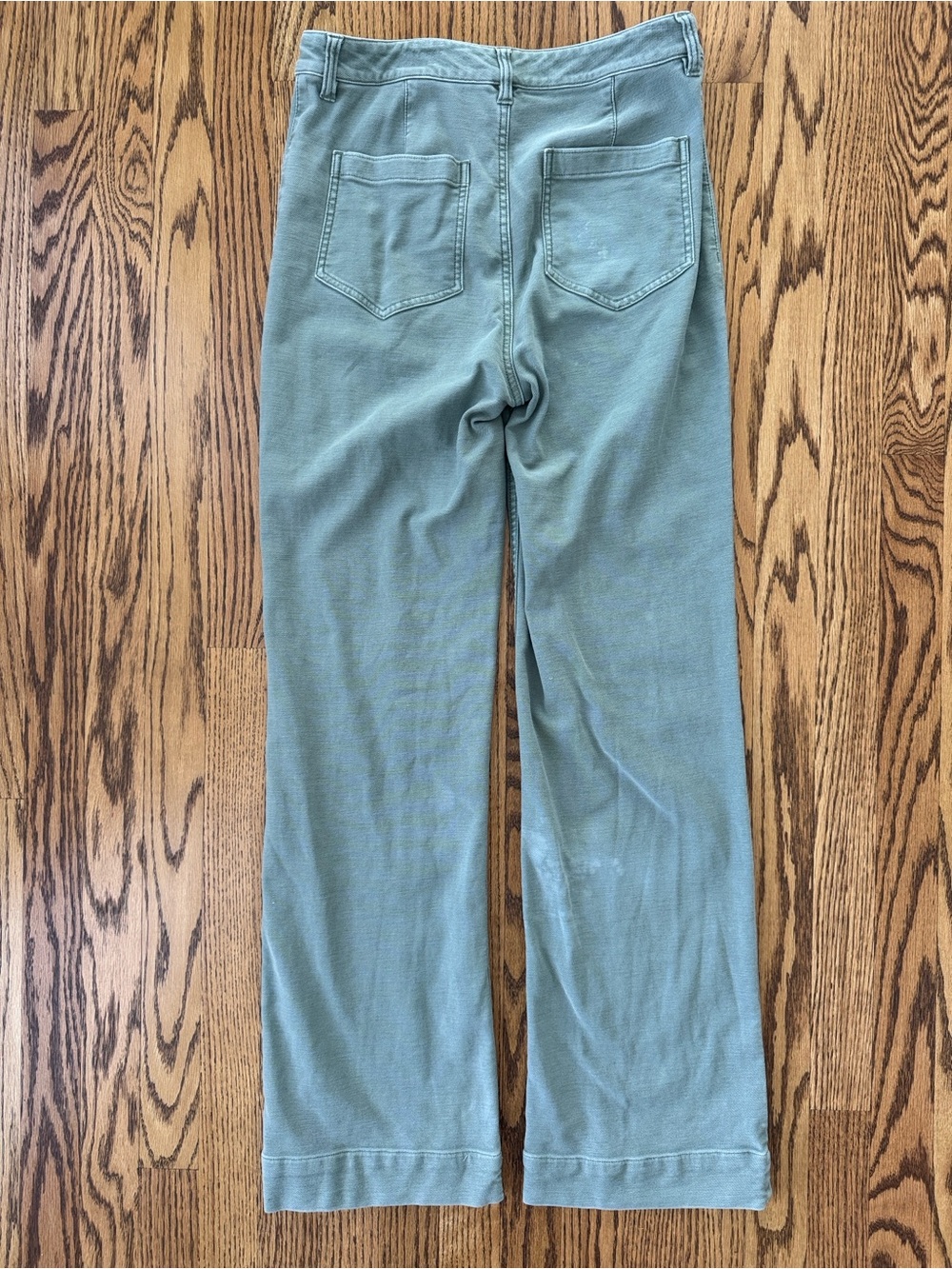 Faherty Sage Green Straight Leg Pants - Picture 5 of 10